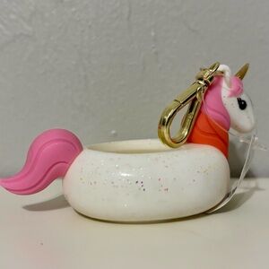Bath & Body Works Unicorn Pool Float Pocketbac Sanitizer Holder
